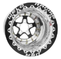 Picture of Weld Alumastar 2-0 15x10 - 5x4-75 BP - 7in- BS Black Wheel - Black Single Bead Lock MT