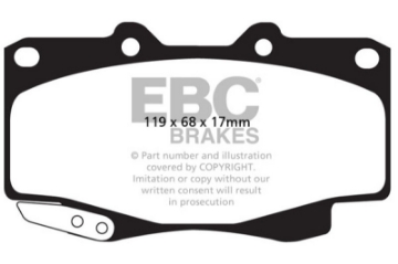 Picture of EBC Brakes Bluestuff Street and Track Day Brake Pads