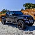 Picture of Westin 2020 Jeep Gladiator PRO TRAXX 5 WTW Oval Nerf Step Bars - Black
