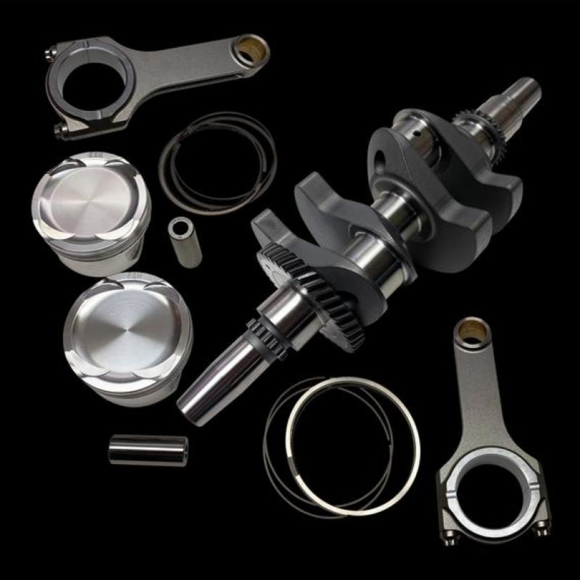 Picture of Brian Crower Polaris XPTurbo 68mm Billet Crank 270Deg- Pin ProH2K Rods Stroker Kit