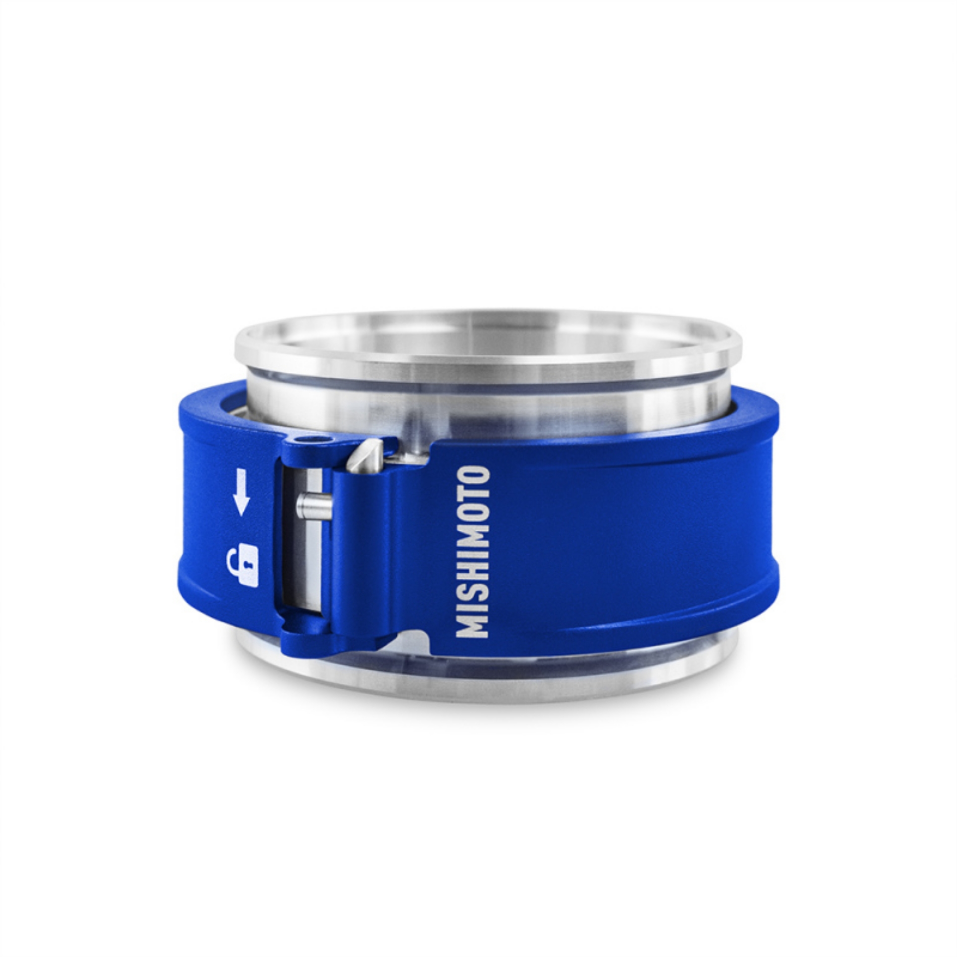 Picture of Mishimoto 3-0in Quick Release Clamp Assembly - Blue