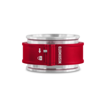 Picture of Mishimoto 3-0in Quick Release Clamp Assembly - Red