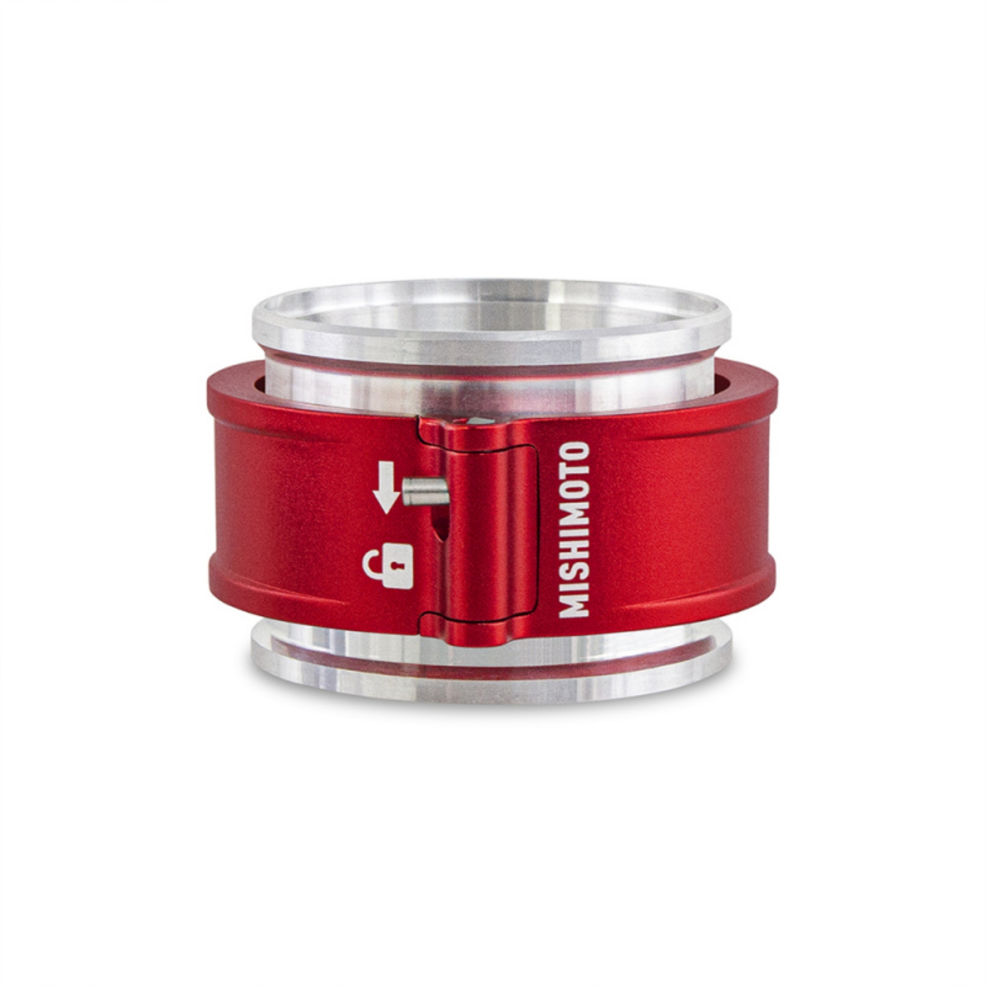 Picture of Mishimoto 2-5in Quick Release Clamp Assembly - Red