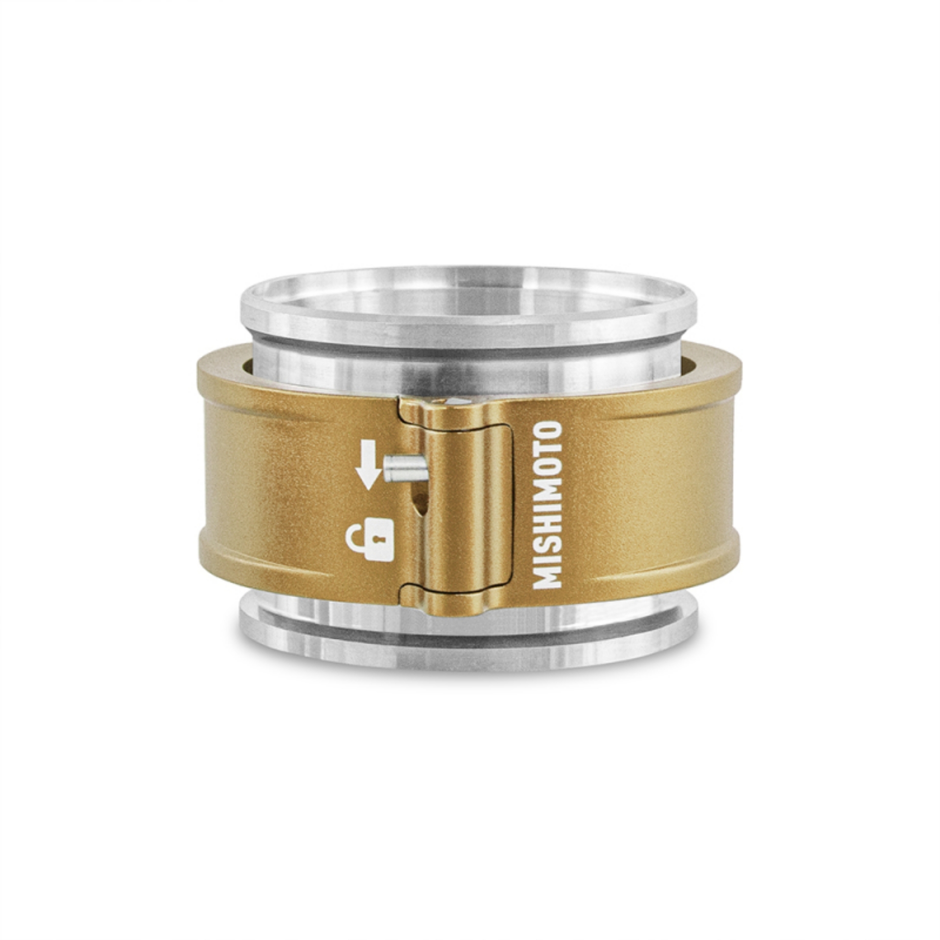 Picture of Mishimoto 2-5in Quick Release Clamp Assembly - Gold
