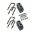 Picture of Superlift 88-98 GM 2500 4WD 4in Block Kit