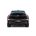 Picture of Akrapovic 2019+ BMW X4M Rear Carbon Fiber Diffuser - High Gloss