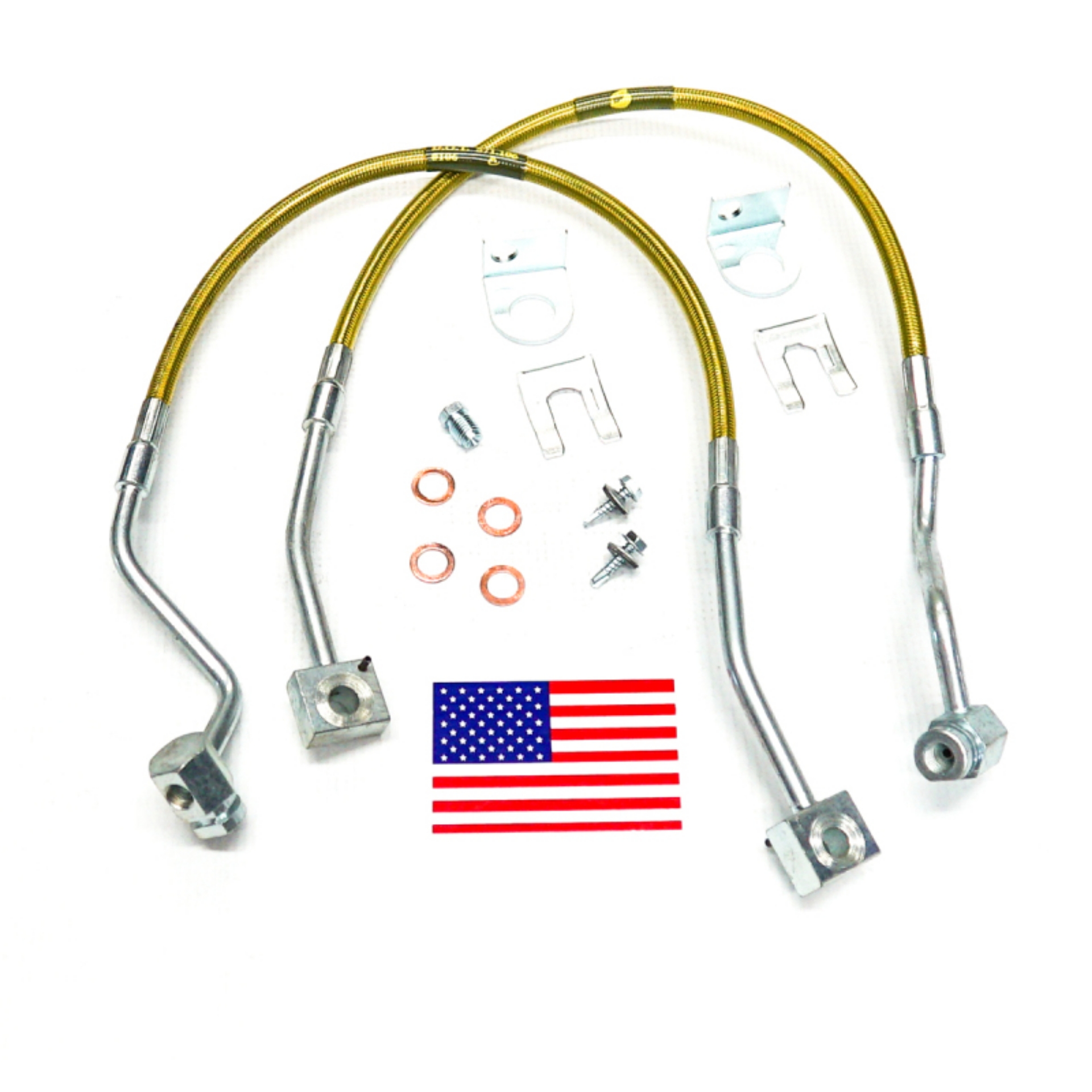 Picture of Superlift 91-94 Ford Ranger-Explorer w- 4-6in Lift Kit Pair Bullet Proof Brake Hoses