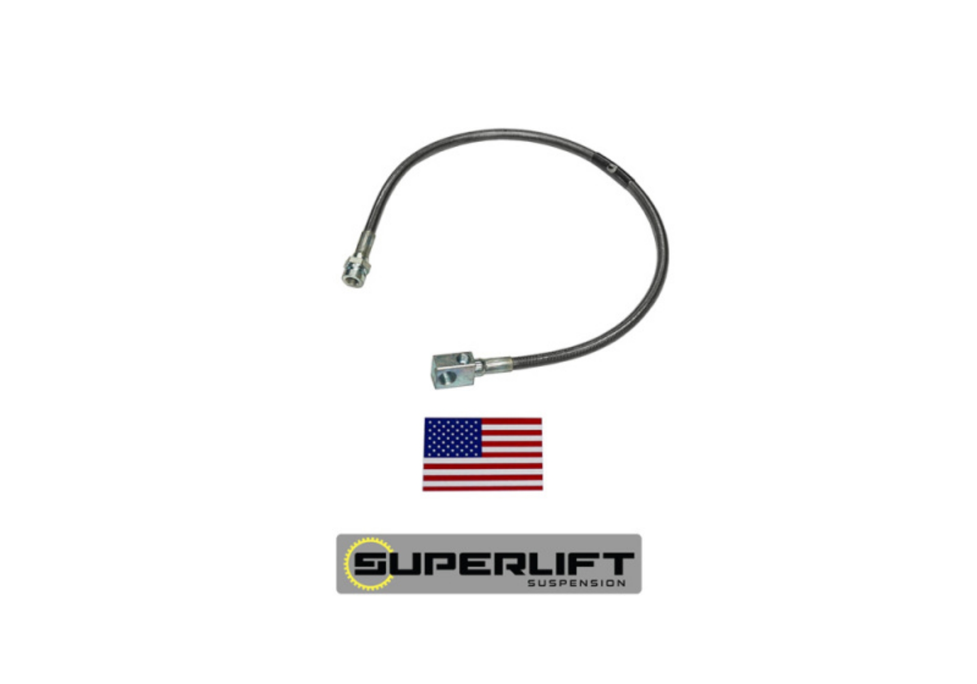 Picture of Superlift 78-79 Ford Bronco w- 4-9in Lift Kit Single Bullet Proof Brake Hose