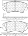 Picture of StopTech Street Select Brake Pads w-Hardware - Front