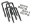 Picture of Superlift U-Bolt 4 Pack 5-8x2-1-2x11 Square w- Hardware