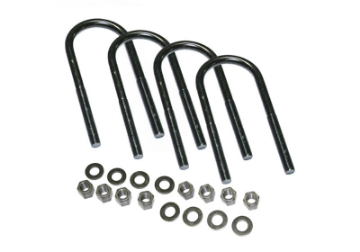 Picture of Superlift U-Bolt 4 Pack 5-8x3-1-4x17 Large Radius w- Hardware