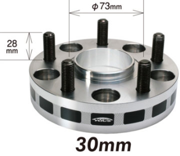 Picture of Project Kics 12x1-50 Hub 64mm 5-114-3 Wide Tread Spacers - 30mm