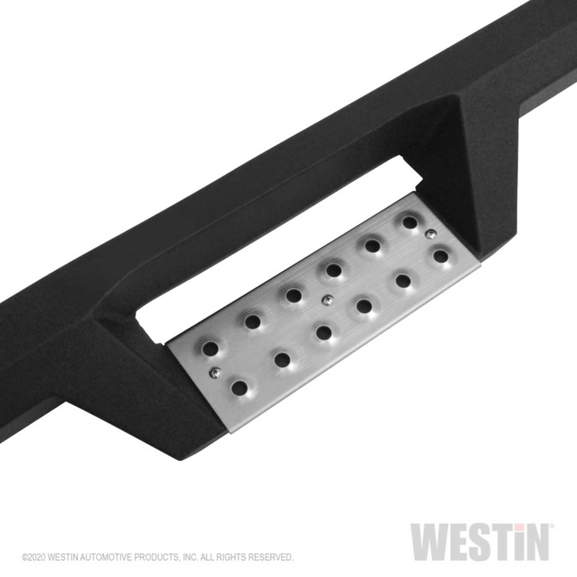 Picture of Westin 2020 Chevy Silverado 2500-3500 HDX Stainless Drop W2W Nerf Step Bars - Textured Black