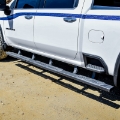Picture of Westin 2020 Chevy Silverado 2500 Crew Cab 6-5ft Bed R5 M-Series XD W2W Nerf Bars - Textured Black