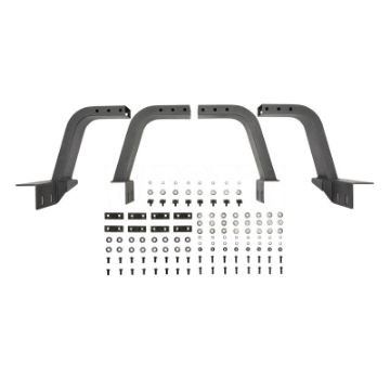 Picture of Westin 20-25 Jeep Gladiator Overland Cargo Rack Base - Textured Black