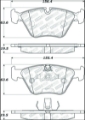 Picture of StopTech 06-08 BMW M3-Z4 Street Select Brake Pads w-Hardware - Front