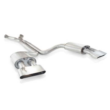 Picture of Stainless Works 1990-95 Corvette ZR1 3in Exhaust X-Pipe S-Tube Mufflers Polished Tips