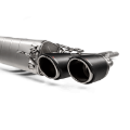 Picture of Akrapovic 2018+ Alfa Romeo Giulia Quadrifoglio Slip-On Line Titanium w-Titanium-Carbon Fiber Tips