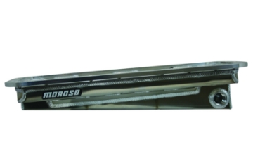 Picture of Moroso Hemi Incl- Keith Black-JP-1 Funny Car Dry Sump 4-3-8in-6-3-8in Aluminum Oil Pan