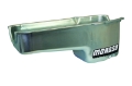 Picture of Moroso 80-85 Chevrolet SBC w-Passenger Side Dipstick Wet Sump 6qt 8-25in Steel Oil Pan - Blk