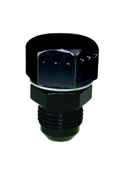 Picture of Moroso Positive Seal Vented Fitting -10An Male - Aluminum - Single