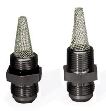 Picture of Moroso Oil Filter Fitting -12An Male to -12An Male w-External Screen - Single