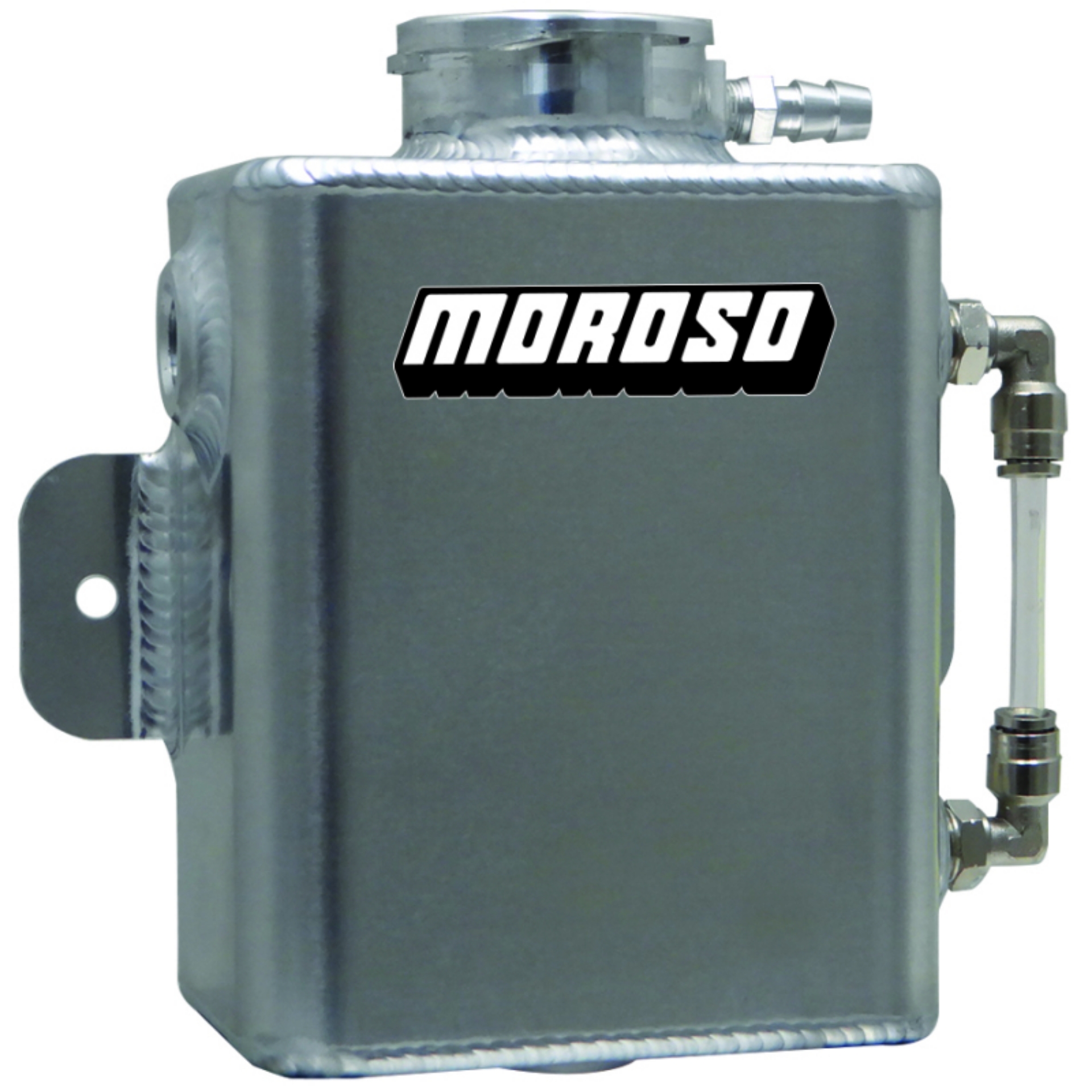 Picture of Moroso Universal Coolant Expansion Tank w-Sight Tube - Billet Filler Neck - 1-25qt