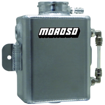 Picture of Moroso Universal Coolant Expansion Tank w-Sight Tube - Billet Filler Neck - 1-25qt