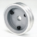 Picture of Moroso Chevrolet Small Block w-Short Pump Crankshaft Pulley - Double Groove - Cast Aluminum