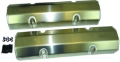 Picture of Moroso Chevrolet Small Block Including 18 Degree Heads Valve Cover - No Logo - Aluminum - Pair