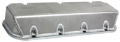 Picture of Moroso Chevrolet Big Block Valve Cover w-Billet Rail - Steel Inserts - Aluminum - Pair