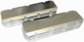 Picture of Moroso Chevrolet Big Block Valve Cover w-Billet Rail - 3in - Exhaust & Intake Pockets - Aluminum