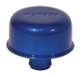 Picture of Moroso Valve Cover Breather - 1-22in Diameter - One Piece Push-In Type - Blue Powder Coat