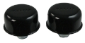 Picture of Moroso Valve Cover Breather - 1-22in Diameter - One Piece Push-In Type - Black Powder Coat