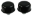 Picture of Moroso Valve Cover Breather - 1-22in Diameter - One Piece Push-In Type - Black Powder Coat