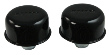 Picture of Moroso Valve Cover Breather - 1-22in Diameter - One Piece Push-In Type - Black Powder Coat