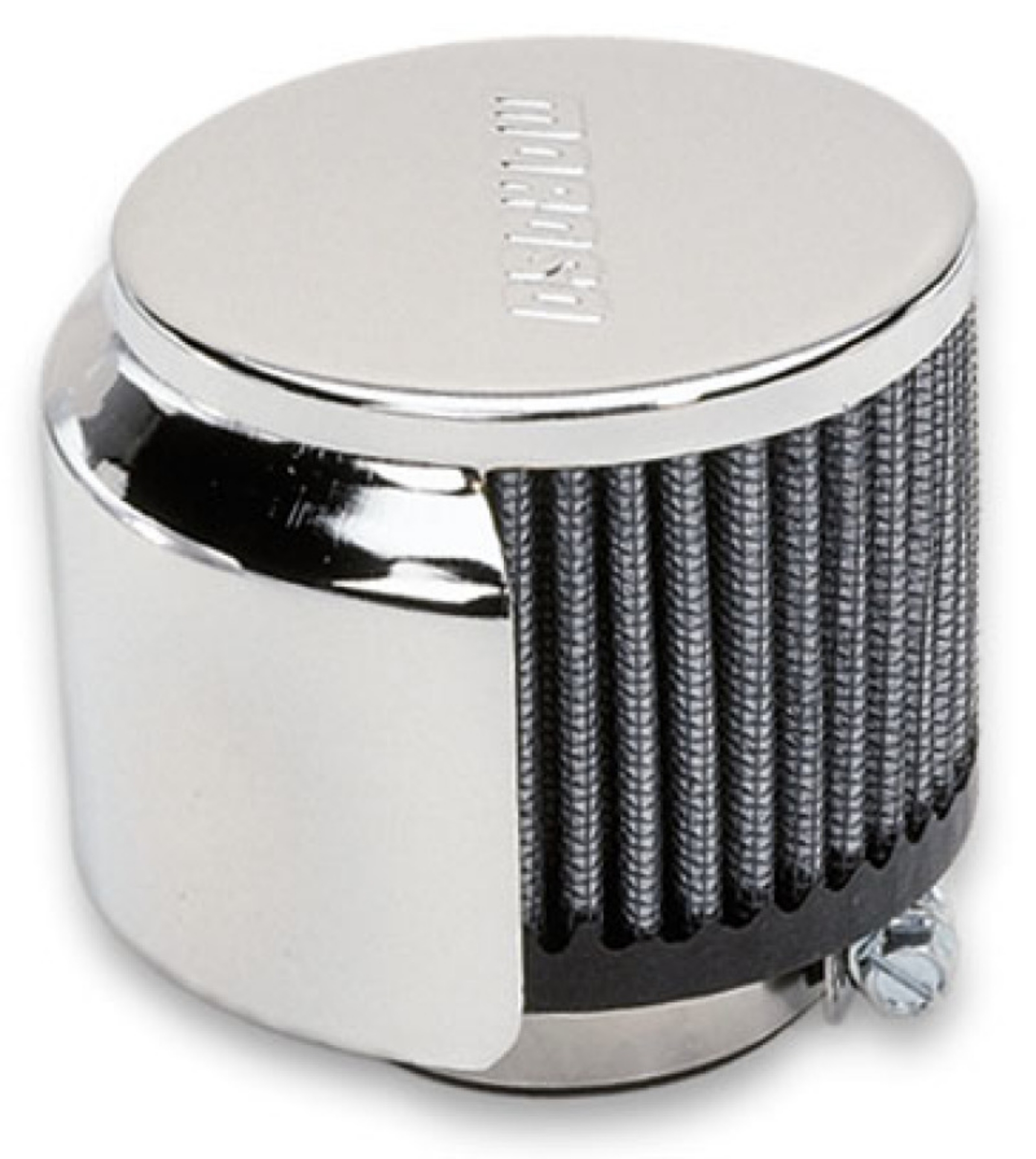 Picture of Moroso Filtered Valve Cover Breather - Clamp-On - Half Hood - 1-3-8in ID
