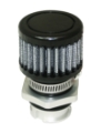 Picture of Moroso GM LS Valve Cover Breather Kit - OEM - Double Tab Oil Fill Hole - Black Finish