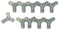 Picture of Moroso Quick Fastener - Butterfly Head - 5-16in x -550in - Steel - 10 Pack
