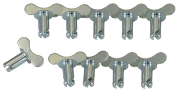 Picture of Moroso Quick Fastener - Butterfly Head - 5-16in x -550in - Steel - 10 Pack