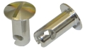 Picture of Moroso Quick Fastener - Oval Head - 5-16in x -550in - Aluminum - 10 Pack