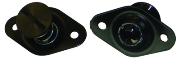 Picture of Moroso Quick Fastener - Self Ejecting - 5-16in x -650in - Aluminum - Black - 10 Pack