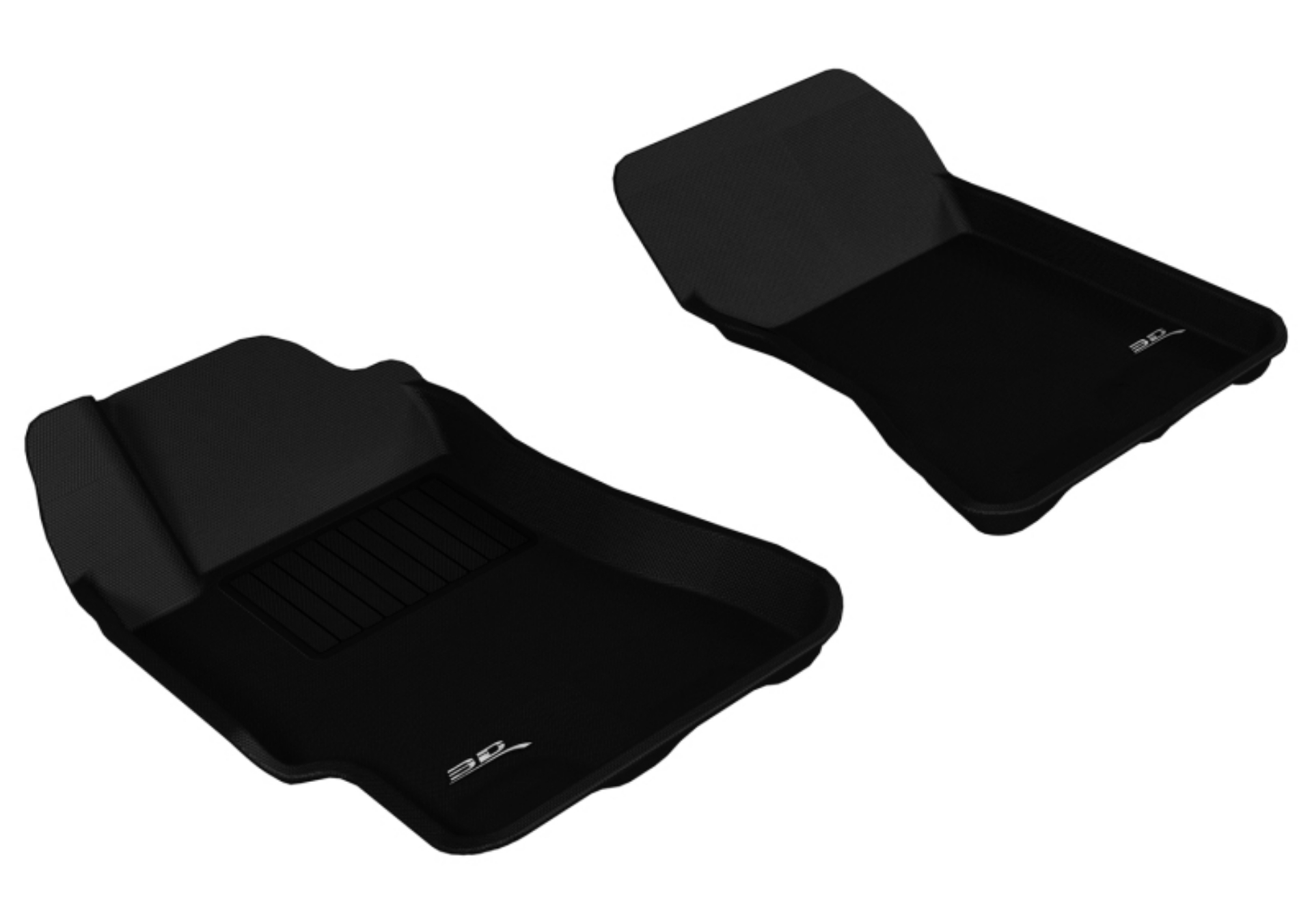 Picture of 3D MAXpider 2002-2007 Subaru Impreza Kagu 1st Row Floormat - Black