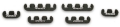 Picture of Moroso Spark Plug Wire Separator Kit - 7-9mm - Black