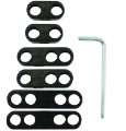 Picture of Moroso Spark Plug Wire Separator Kit w-Allen Wrench - Split Design - Black