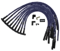 Picture of Moroso Chevrolet Big Block Ignition Wire Set - Ultra 40 - Sleeved - HEI - Straight - Blue