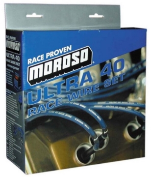 Picture of Moroso 05-Up Dodge 5-7L Hemi Ignition Wire Set - Ultra 40 - Unsleeved - Blue