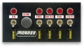 Picture of Moroso Toggle Switch Panel - Drag Race - 4in x 7-75in - Five On-Off Switches