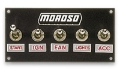 Picture of Moroso Toggle Switch Panel - Econo - 4in x 5in - Four On-Off Switches