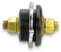 Picture of Moroso Thru-Panel Connector - Black Use w-Part No 74170-74172 - Single